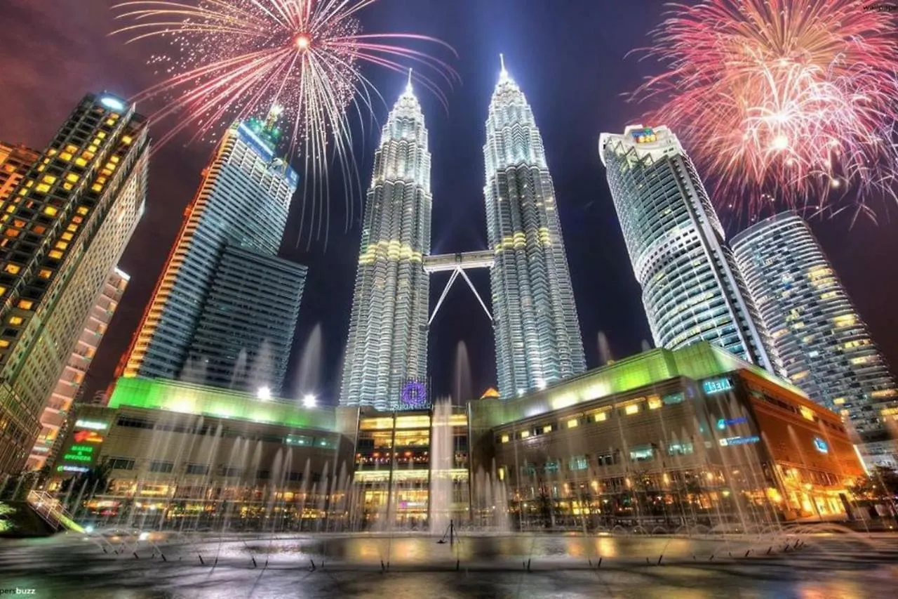 Sky Pool Luxury Suite 2-4Pax At Kl City Kuala Lumpur 0*,  Malaisie